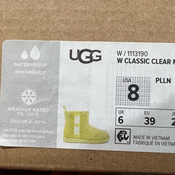 Ugg, Women, Classic Clear Mini, 1113190, Green - Picture 2 of 13